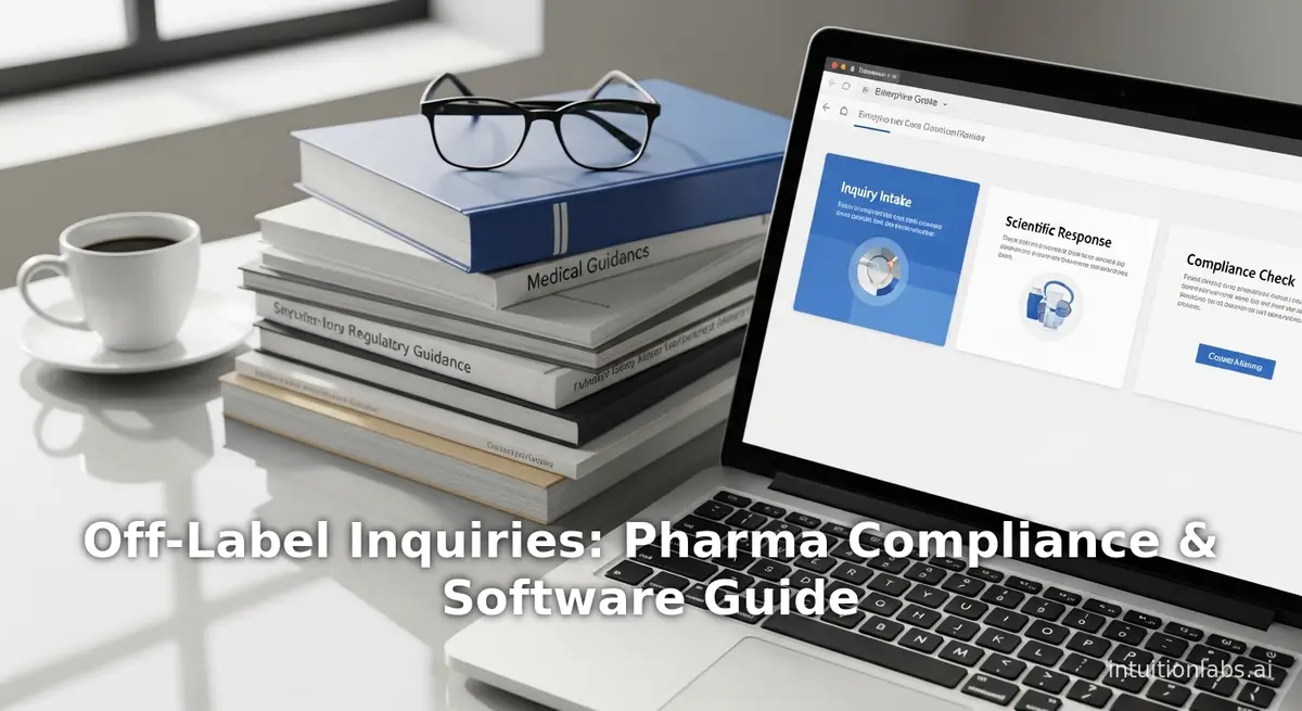 Off-Label Inquiries: Pharma Compliance & Software Guide