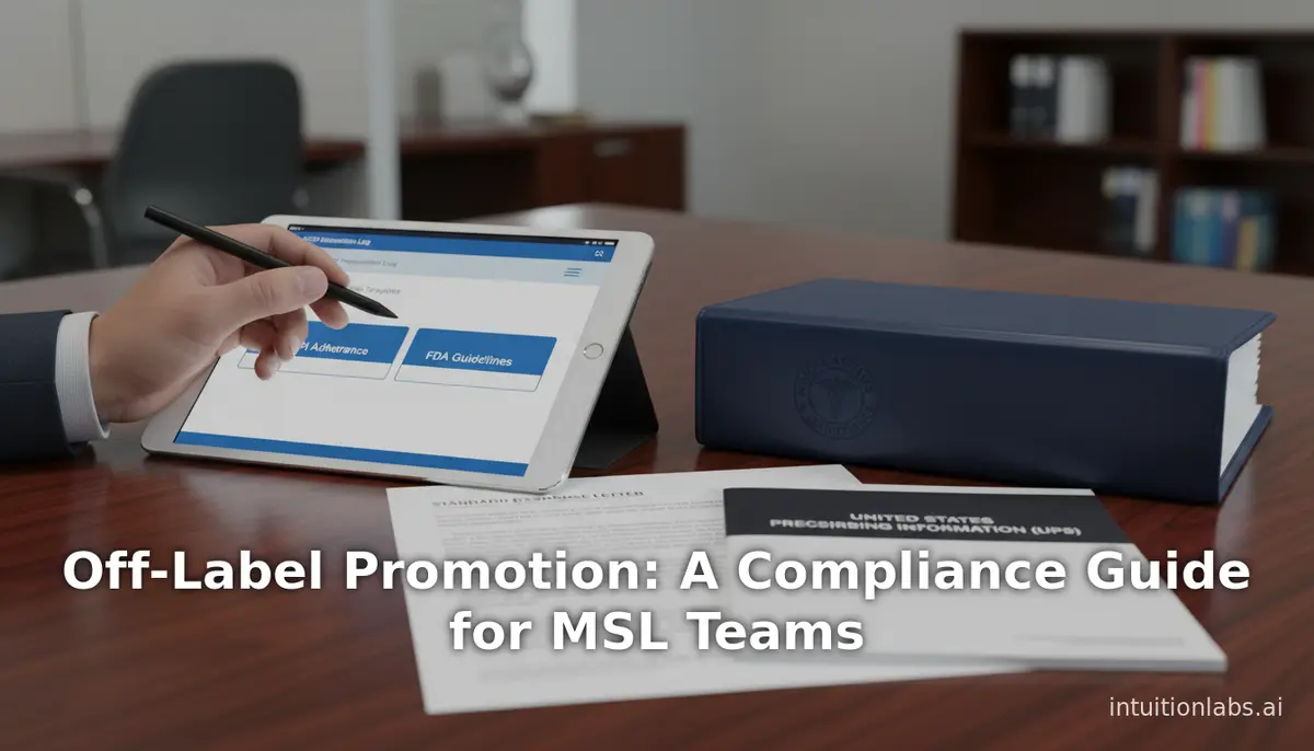 Off-Label Promotion: A Compliance Guide for MSL Teams