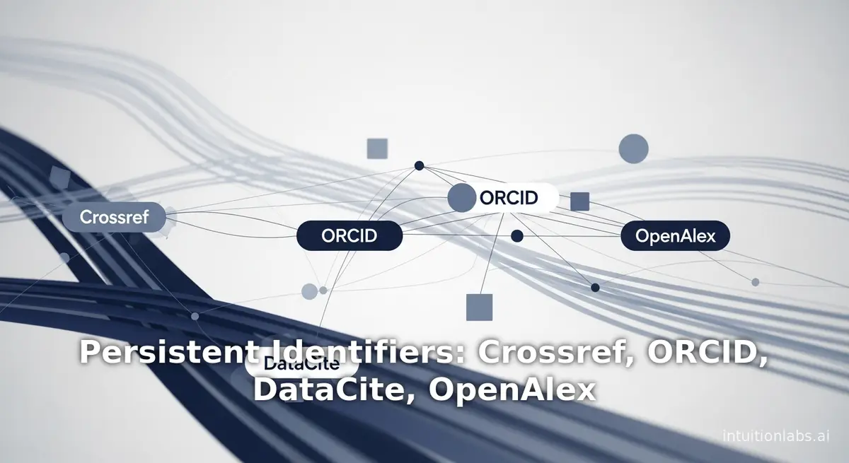 Persistent Identifiers: Crossref, ORCID, DataCite, OpenAlex