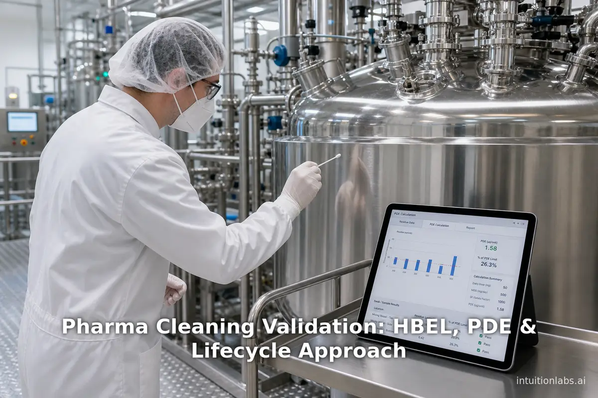 Pharma Cleaning Validation: HBEL, PDE & Lifecycle Approach