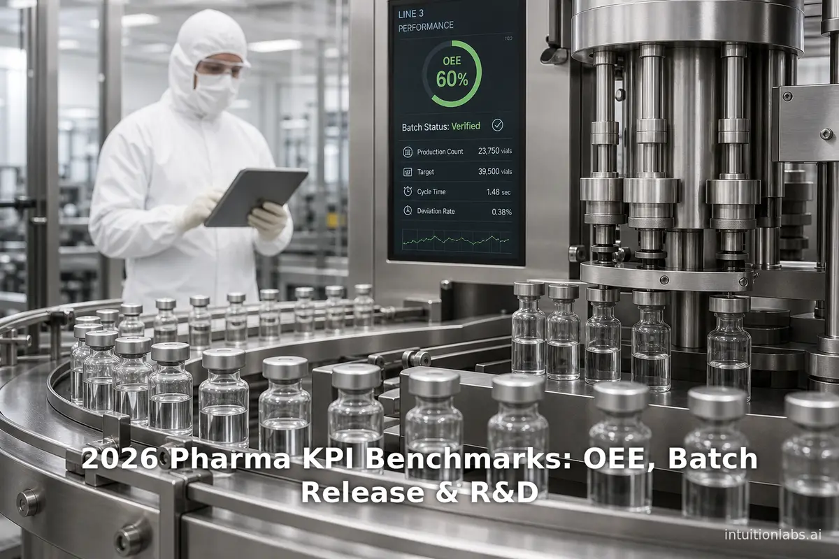 2026 Pharma KPI Benchmarks: OEE, Batch Release & R&D