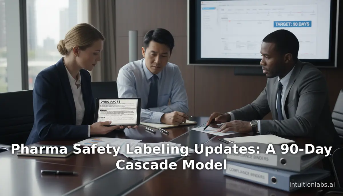Pharma Safety Labeling Updates: A 90-Day Cascade Model
