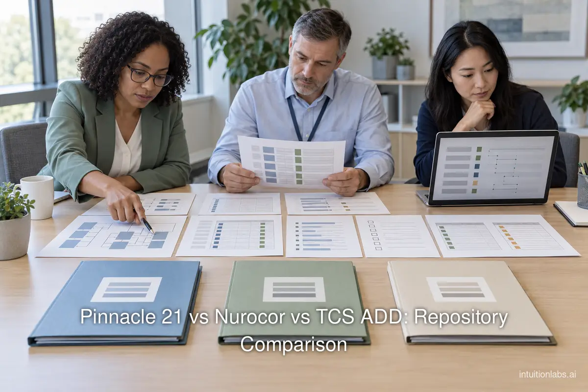 Pinnacle 21 vs Nurocor vs TCS ADD: Repository Comparison