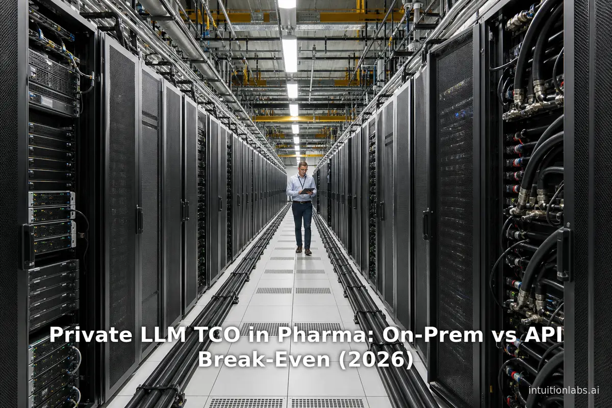 Private LLM TCO in Pharma: On-Prem vs API Break-Even (2026)