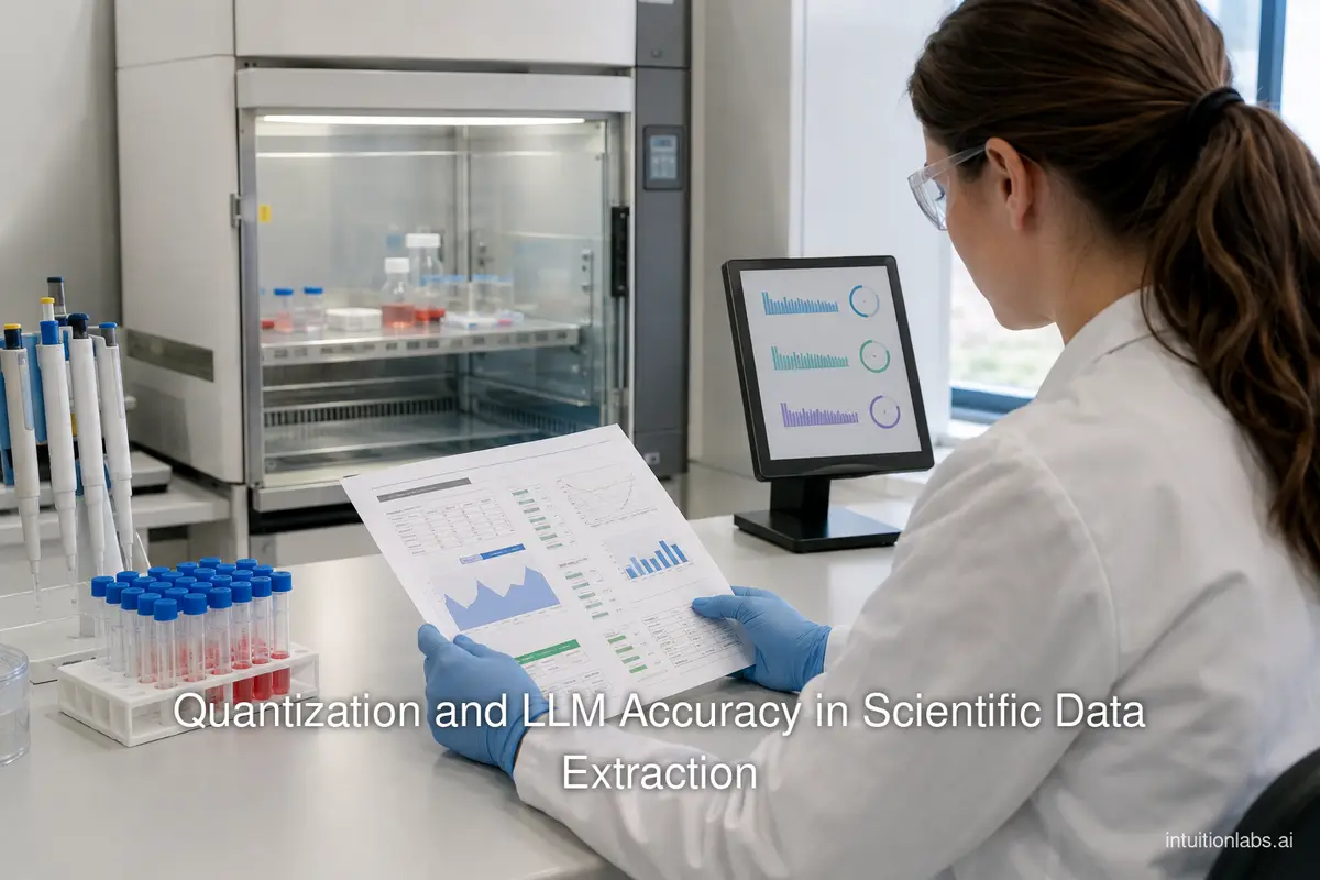 Quantization and LLM Accuracy in Scientific Data Extraction