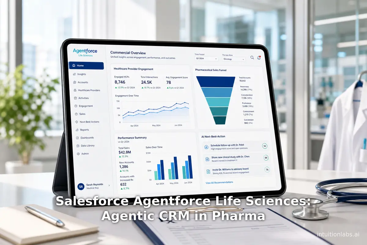 Salesforce Agentforce Life Sciences: Agentic CRM in Pharma
