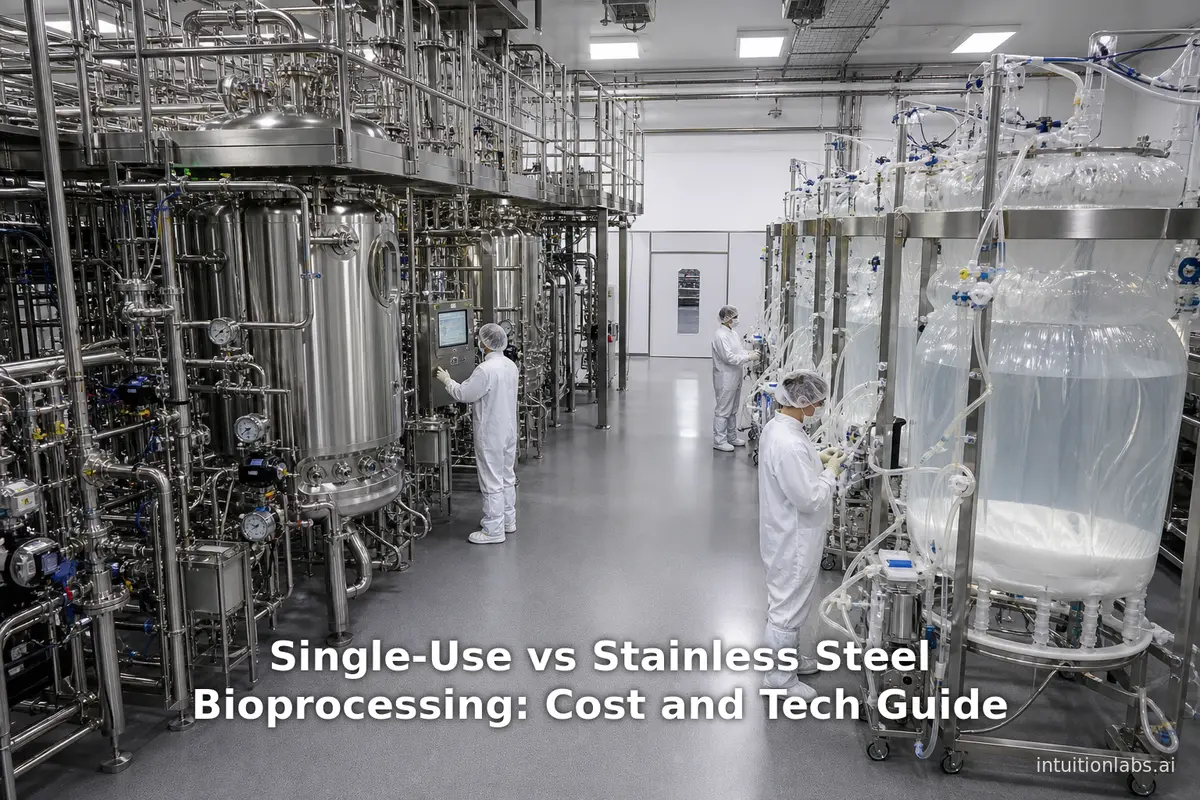 Single-Use vs Stainless Steel Bioprocessing: Cost and Tech Guide