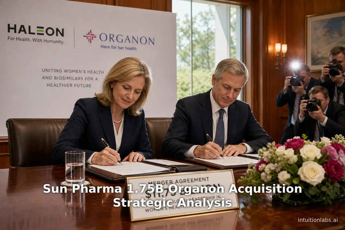 Sun Pharma $11.75B Organon Acquisition Strategic Analysis