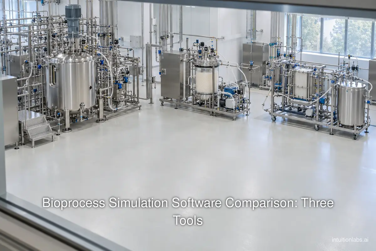 Bioprocess Simulation Software Comparison: Three Tools