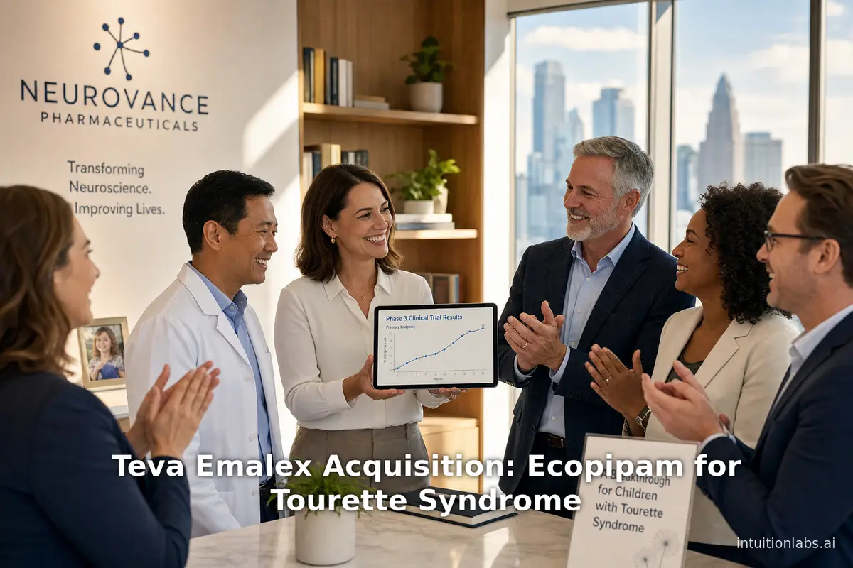 Teva Emalex Acquisition: Ecopipam for Tourette Syndrome