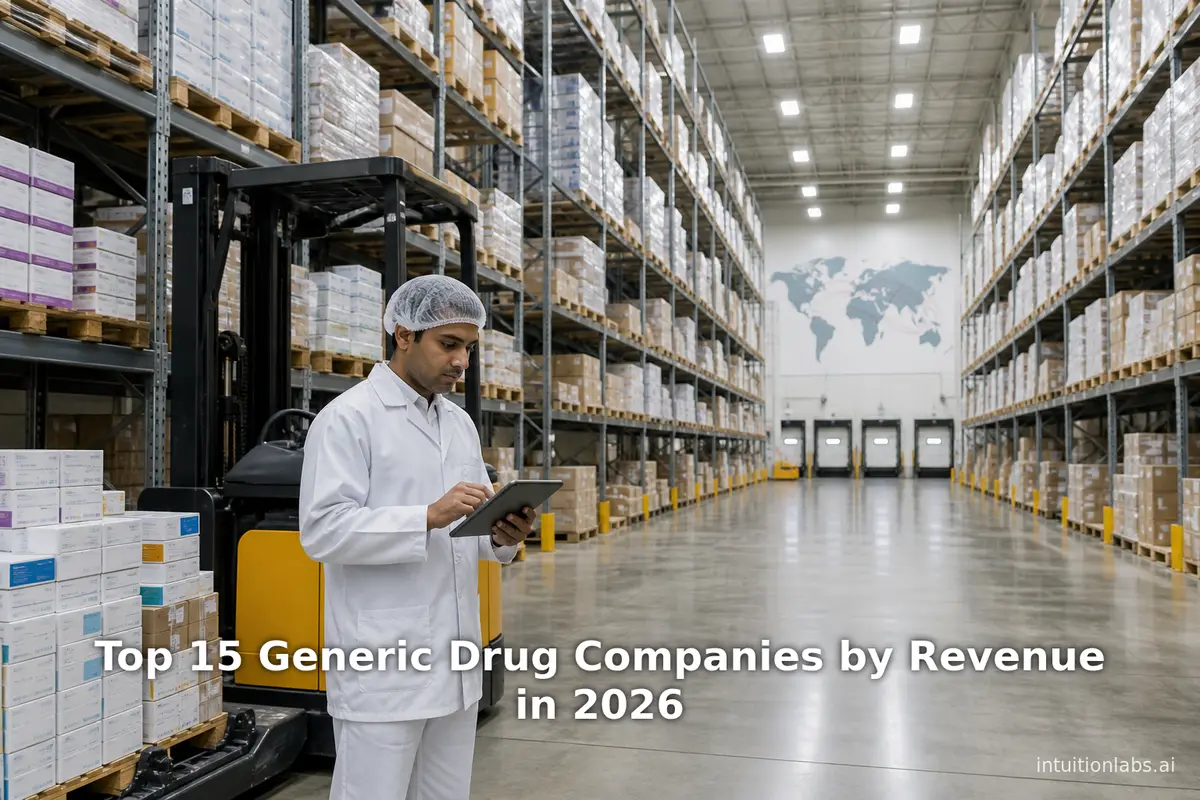 Top 15 Generic Drug Companies by Revenue in 2026