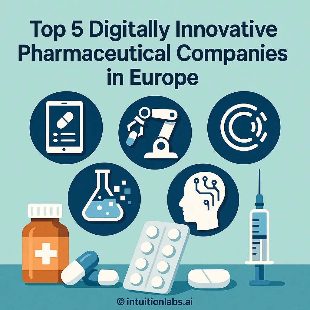 Top 5 Digitally Innovative Pharmaceutical Companies in Europe: AI and Digital Transformation Leaders