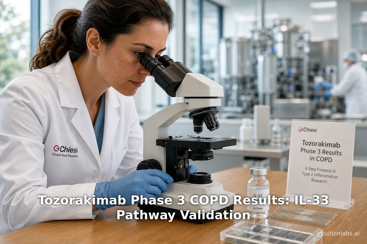 Tozorakimab Phase 3 COPD Results: IL-33 Pathway Validation
