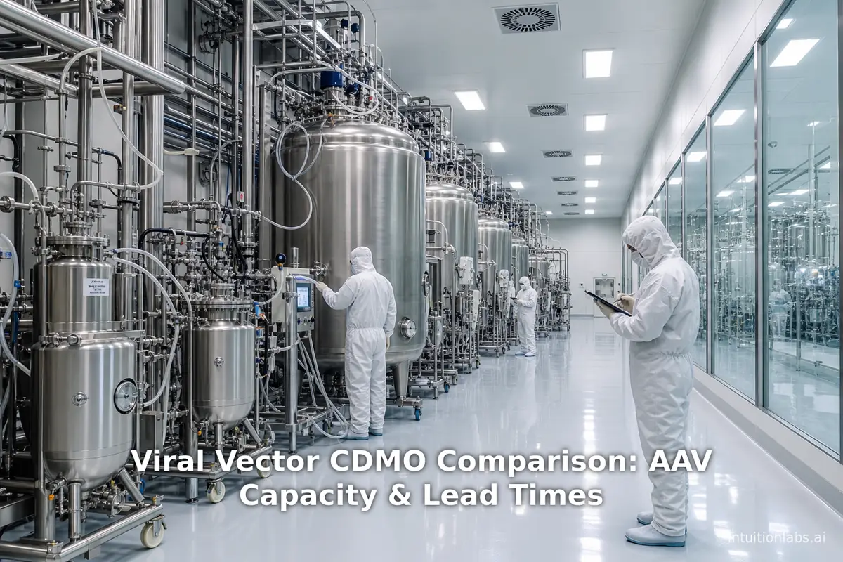 Viral Vector CDMO Comparison: AAV Capacity & Lead Times