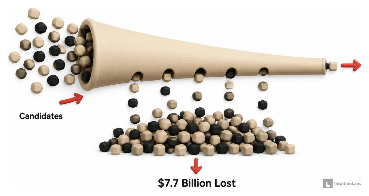 Illustration: Why Development Costs So Much: Attrition, Time, and the Concentration of Failure
