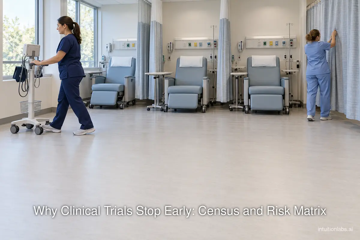 Why Clinical Trials Stop Early: Census and Risk Matrix